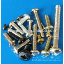 pan head cross slot machines screws